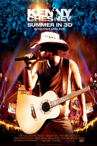 Kenny Chesney: Summer In 3D - Poster