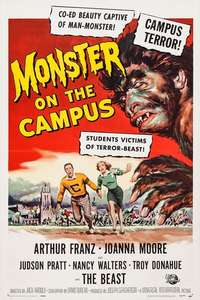 Monster on the Campus - Poster