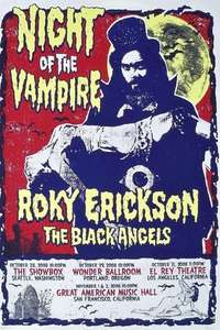 Roky Erickson & The Black Angels: Night of the Vampire - Poster