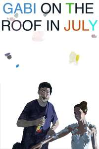 Gabi on the Roof in July - Poster