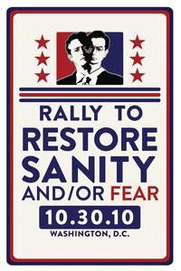 The Rally to Restore Sanity and/or Fear - Poster