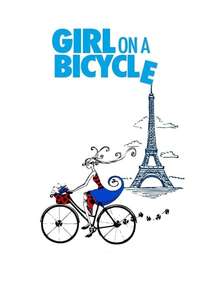 Girl on a Bicycle - Poster