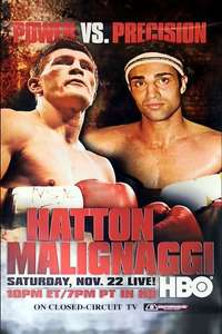 HBO Boxing: Hatton vs. Malignaggi - Poster