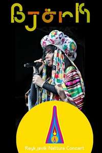 Náttúra Concert Featuring Björk and Sigur Rós - Poster