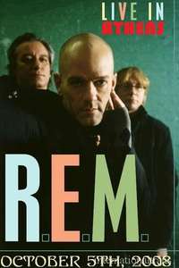 R.E.M. - Live In Athens (MTV) 2008 - Poster