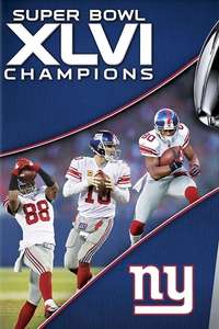 Super Bowl XLVI Champions - New York Giants - Poster