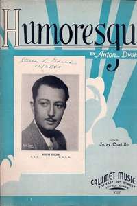 The Music of 'Humoresque' - Poster