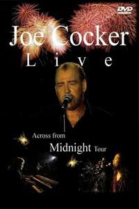 Joe Cocker - Live - Across from Midnight Tour - Poster