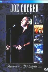 Joe Cocker - Live - Across from Midnight Tour - Poster
