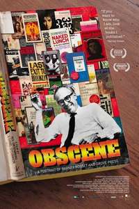 Obscene: A Portrait of Barney Rosset and Grove Press - Poster
