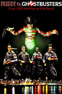 Freddy vs Ghostbusters - Poster