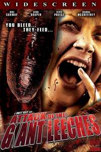 Attack of the Giant Leeches - Poster