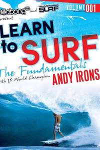 Learn to Surf with 3x Word Champion Andy Irons - Poster
