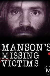 Manson's Missing Victims - Poster