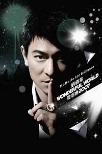 Andy Lau Wonderful World Concert Tour Hong Kong 2007 - Poster