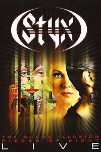 Styx - The Grand Illusion + Pieces of Eight - Live - Poster