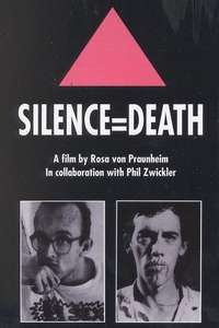 Silence = Death - Poster