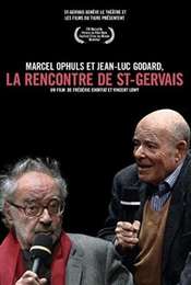 Marcel Ophuls et Jean-Luc Godard  La rencontre de St-Gervais
