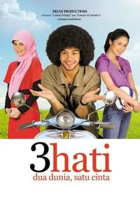 3 Hati Dua Dunia Satu Cinta - Poster