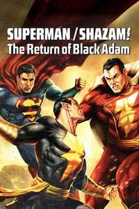 Superman/Shazam!: The Return of Black Adam - Poster