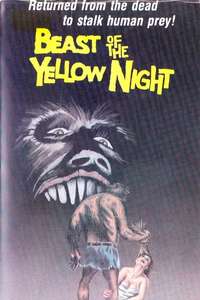 The Beast of the Yellow Night - Posters