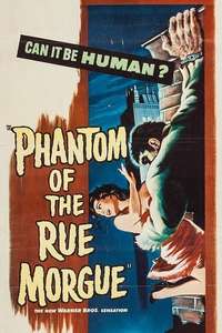 Phantom of the Rue Morgue - Poster