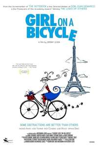 Girl on a Bicycle - Poster