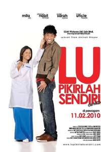 Lu Pikirlah Sendiri De Movie - Poster