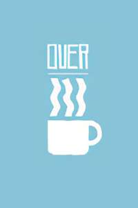 Over Coffee - Poster