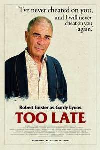 Too Late - Poster