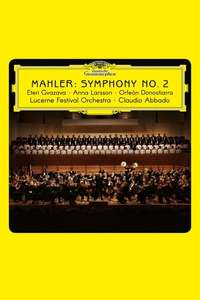 Lucerne Festival: Mahler: Symphony No. 2 - Poster
