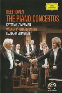 Bernstein: Beethoven Piano Concertos Nos. 3  4 & 5 - Poster