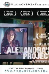 Alexandra's Project - Poster