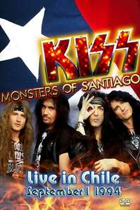 Kiss [1994] Live Santiago de Chile - Poster