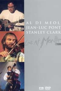 Al Di Meola Jean-Luc Ponty Stanley Clarke Live at Montreux - Poster