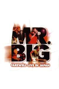 Mr. Big: Farewell Live in Japan - Poster