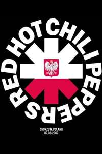 Red Hot Chili Peppers : Live in Poland - Poster