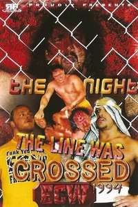 ECW The Night the Line Was Crossed - Poster