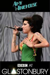 Amy Winehouse - Live at Glastonbury Jazz World Stage 2007 - Poster