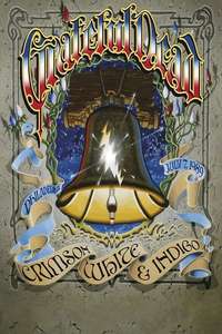 Grateful Dead: Crimson  White & Indigo - Poster