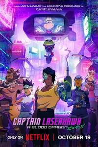 Captain Laserhawk: A Blood Dragon Remix - Posters