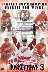Red Alert - Hockeytown 3 - 2002 Stanley Cup Champion Detroit Red Wings - Poster