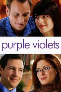 Purple Violets - Poster