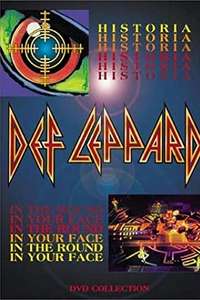 Def Leppard - Historia  In the Round  In Your Face - Poster