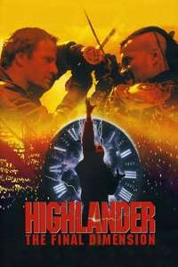 Highlander: The Final Dimension - Poster