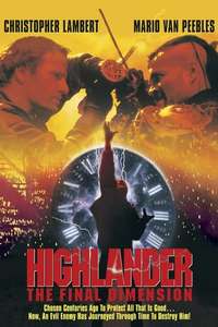 Highlander: The Final Dimension - Poster