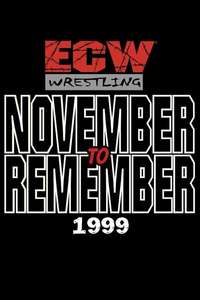 ECW  November To Remember '99 - Poster