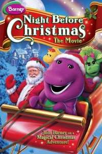 Barney's Night Before Christmas - Poster