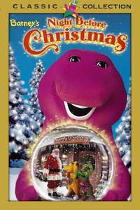 Barney's Night Before Christmas - Poster