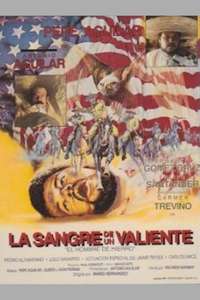 La sangre de un valiente - Poster